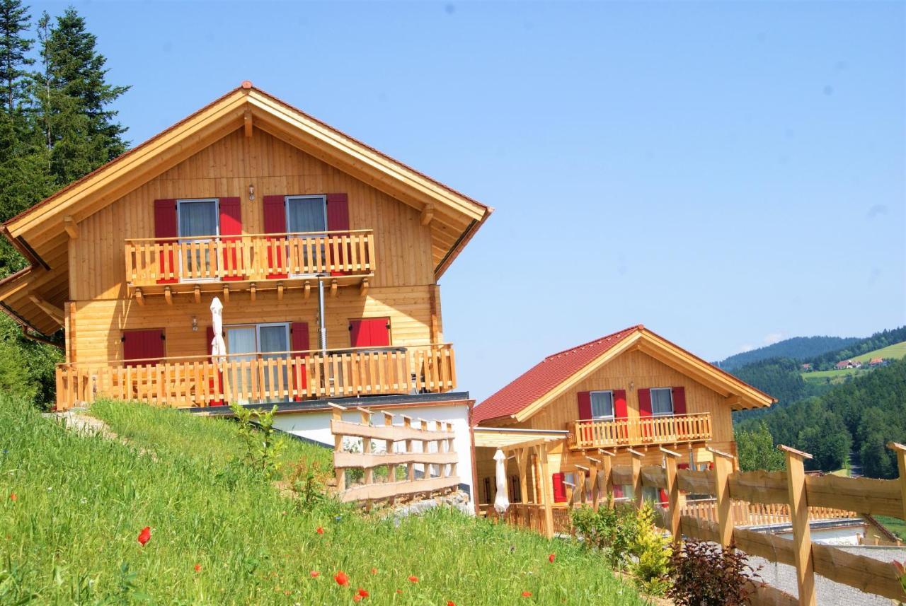 Chalet mit Sauna, Hot Pot und Kamin, ruhige Lage am Waldrand Pöllauberg Extérieur photo