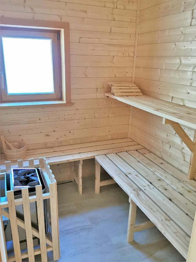 Chalet mit Sauna, Hot Pot und Kamin, ruhige Lage am Waldrand Pöllauberg Extérieur photo